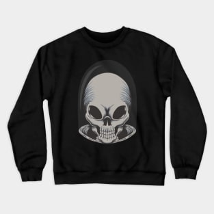 Alien Skull Crewneck Sweatshirt